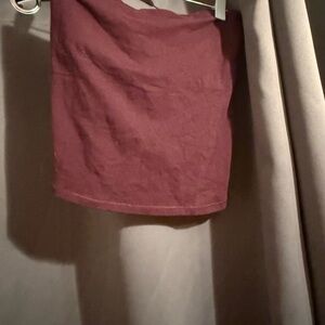 SKIMS Cotton Jersey Tube Top in Sold out Currant